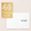 Recherche de de 46 ans anniversaire cartes Quarante sixième