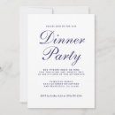 Suche nach dinner party einladungen Blau und weiß