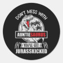 Recherche de t rex drôle autocollants Jurassique