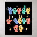 Suche nach asl poster Gebärdensprache