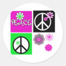 Recherche de aucun symbole autocollants Aucune guerre