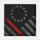 Recherche de pompier refrigérateur magnets Patriotique