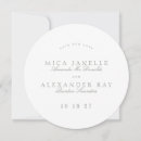 Recherche de formal wedding save the dates Pour elle