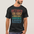 Suche nach landarbeiter tshirts Im ruhestand