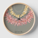 Recherche de fleurs hawaïennes horloges Pour tous