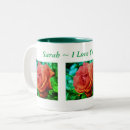 Recherche de roses romantiques tasses Épouse