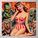 Recherche de petit monstre posters Halloween