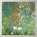 Suche nach garten mit sonnenblumen poster Jugendstil