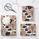 Recherche de taches de vache papier cadeau Motif