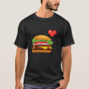 Recherche de funny burger tshirts Drôle