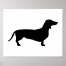 Suche nach dackel silhouette poster Hotdog
