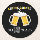 Recherche de bières dessous de verres 18e anniversaire