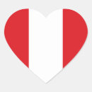 Recherche de pérou autocollants Drapeau du pérou