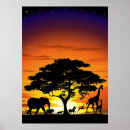 Suche nach afrika baum poster Savanne