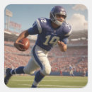 Recherche de match autocollants Joueur de football