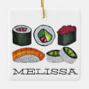 Recherche de saumon ornements Sushi