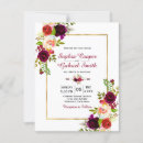 Recherche de floral moderne mariage invitations Élégant et moderne