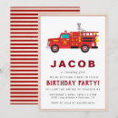 Recherche de pompiers invitations Dalmate