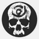 Suche nach skulls aufkleber Schwarz