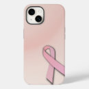 Recherche de ruban rose de cancer iphone coques Femmes