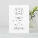 Recherche de décoratif mariage invitations Noir et blanc