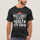 Recherche de golf père noël tshirts Famille