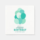 Recherche de aqua turquoise serviettes Anniversaire