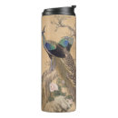 Recherche de paon vintage tasses Beau