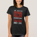 Recherche de serial killer tshirts Documentaires