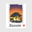 Recherche de coucher soleil autocollants Faune