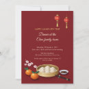 Recherche de dîner chinois invitations Rouge et or