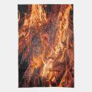 Recherche de flammes cuisine linges Orange