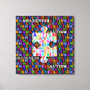 Suche nach autismus leinwandbilder Bewusstsein für autismus