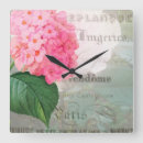 Recherche de redoute horloges Fleurs