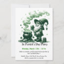 Suche nach st patricks day party einladungen Kobold
