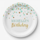 Recherche de mint green paper assiettes Pour tous
