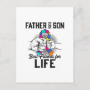 Suche nach vater und sohn postkarten Vatertagsgeschenk