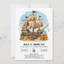 Recherche de boat anniversaire invitations Vagues