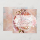 Recherche de rose lumineux invitations Aquarelle