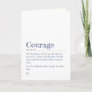 Recherche de courage vœux cartes Military
