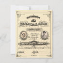 Recherche de permis invitations Vintage