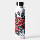 Recherche de tatouage rose rouge Fleur