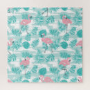 Recherche de flamants roses puzzles Plage