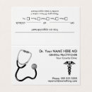 Recherche de clinicien cartes visite Doctor