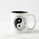 Recherche de yin yang tasses Équilibre