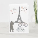 Recherche de amour paris vœux cartes Tour eiffel
