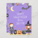 Suche nach halloween kostüme postkarten Trick oder treat
