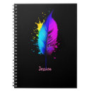 Suche nach federn kleine notizbücher Personalisiert