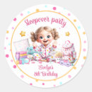 Recherche de sleepover autocollants Rose