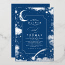 Recherche de nuit mariage invitations Lune de croissant